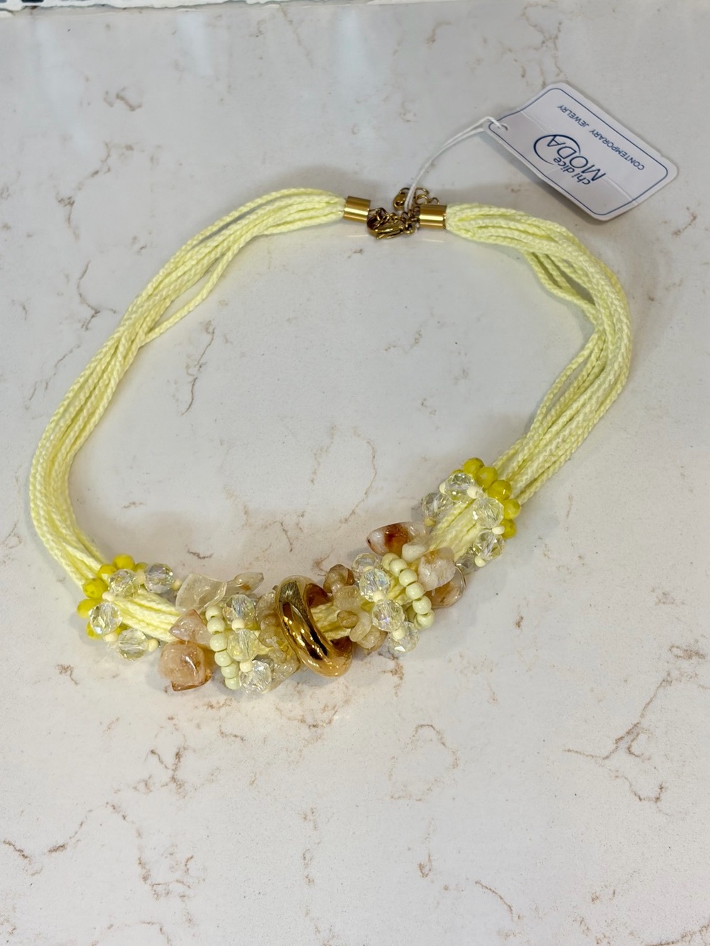 Italian Summer Multi-Strand Necklace